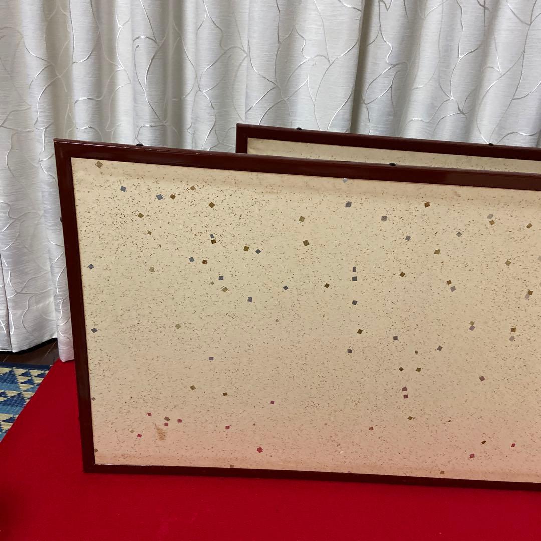 風炉先 屏風 二つ折二組