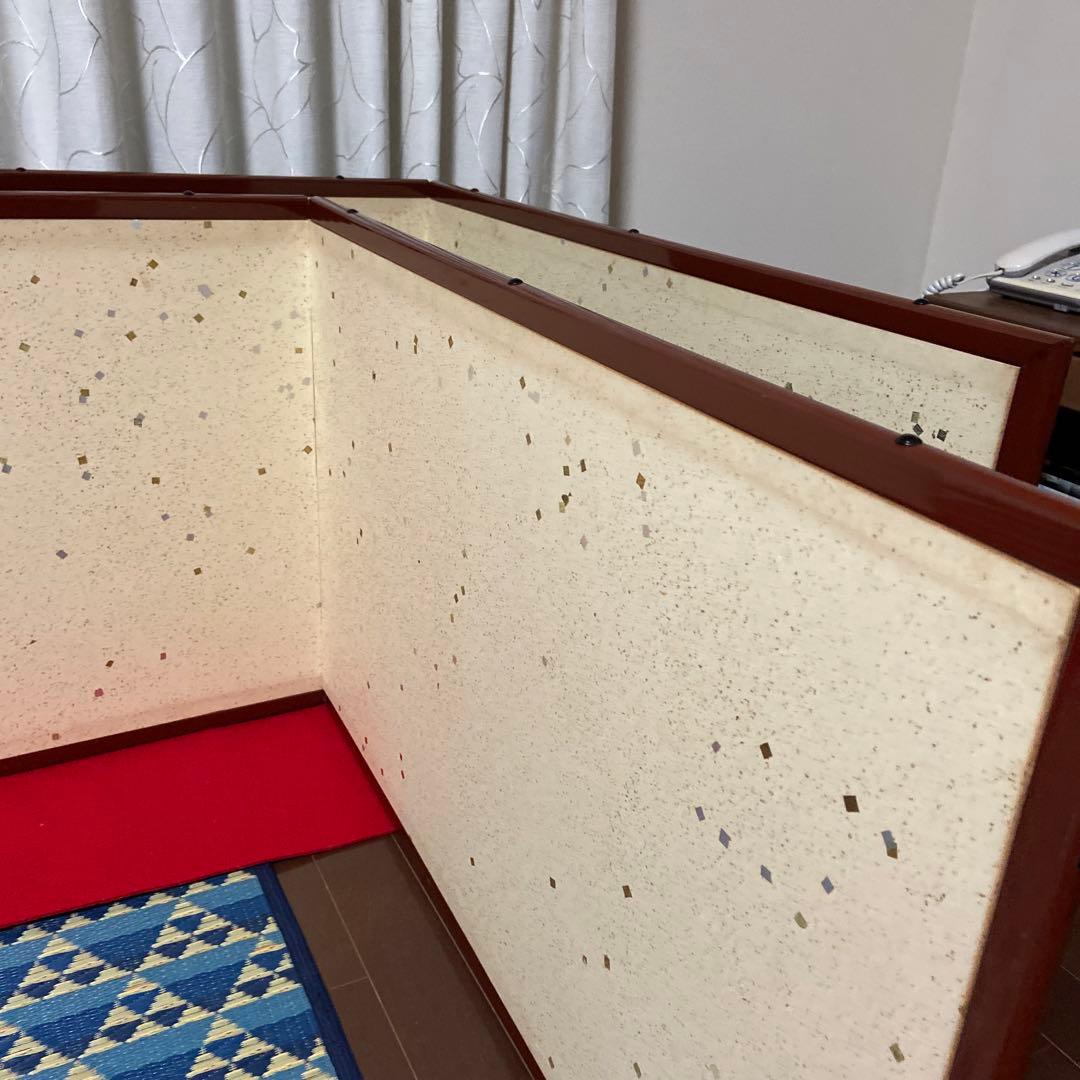 風炉先 屏風 二つ折二組