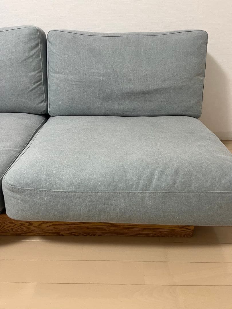 MOMO NATURAL CLOUD LOW SOFA 2P /クラウドソファ