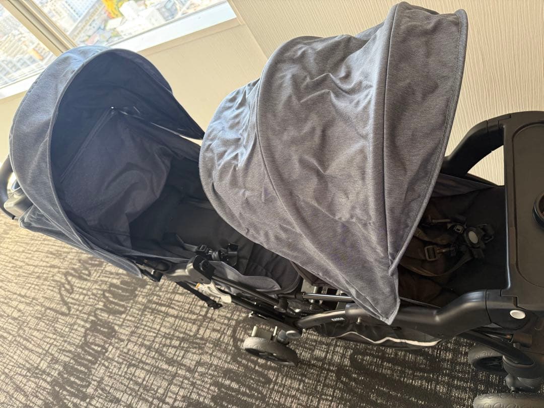 【超美品】★KATOJI カトージ　2人でゴーDX 2人乗りベビーカー