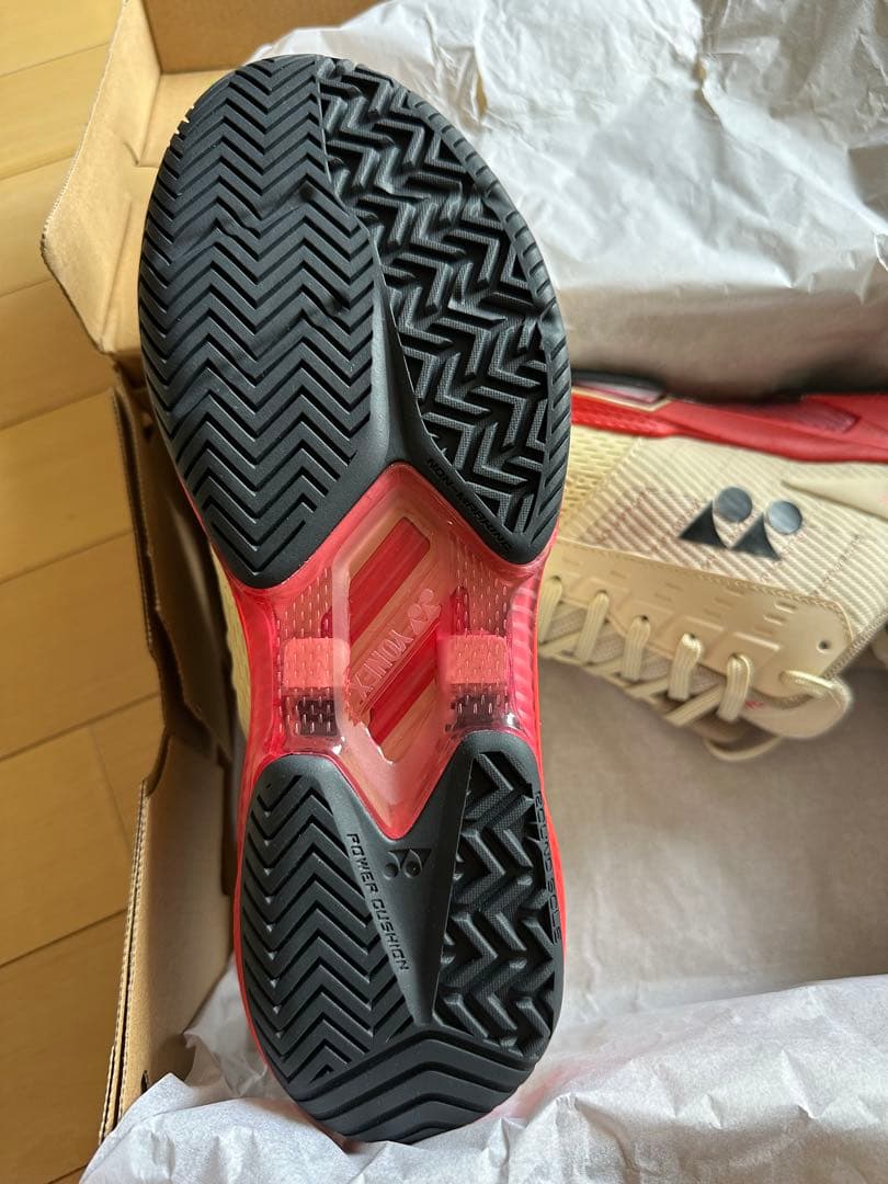 ■YONEX アドアクセルメンAC 26.5cm サンドベージュ