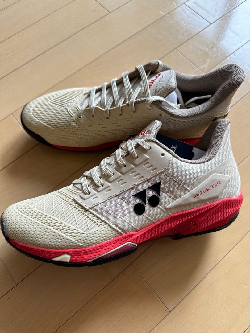 ■YONEX アドアクセルメンAC 26.5cm サンドベージュ