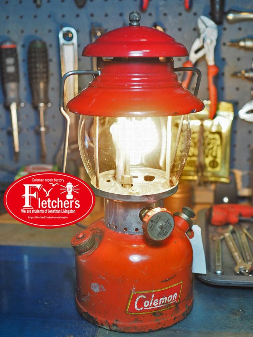 特価1956年3月製 コールマン 200A ランタン （イエローボーダー）u03