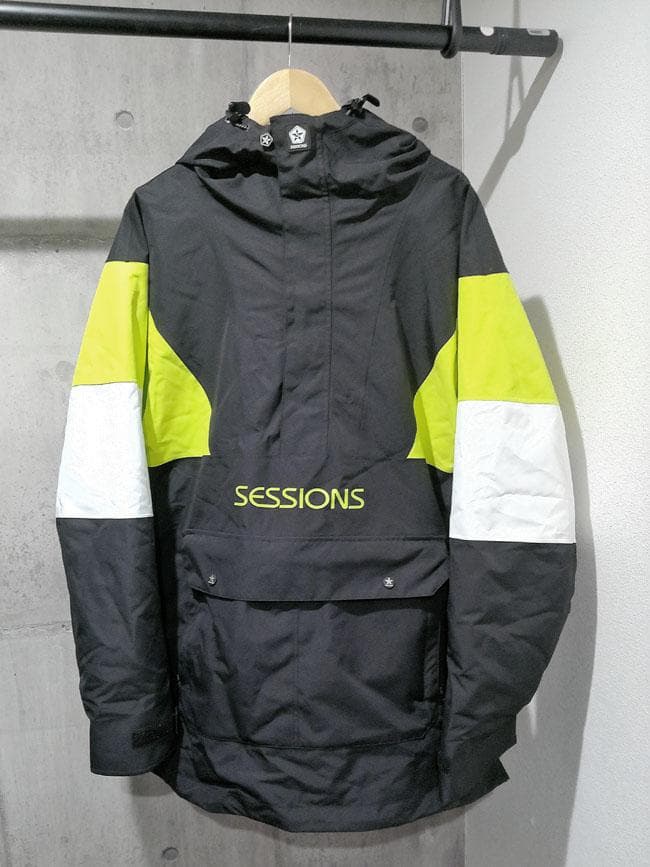 美品 23/24モデル SESSIONS スノーボードウエア 上下セット 2XL