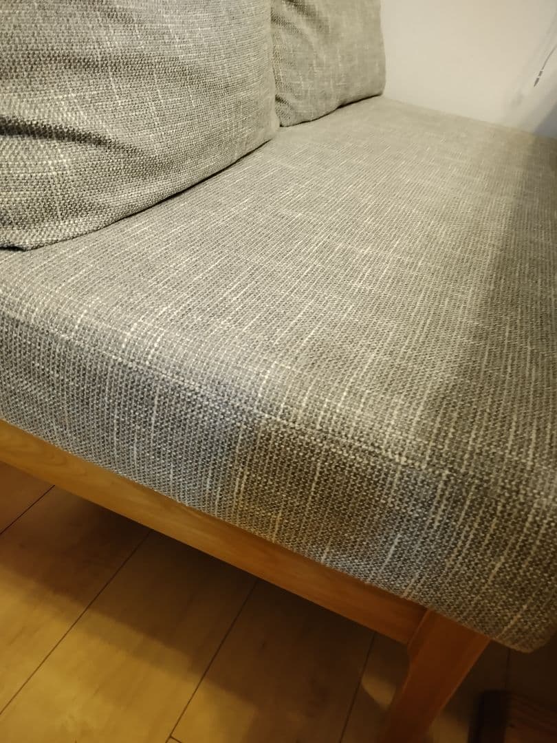 組み立て済み二人掛けチェアー