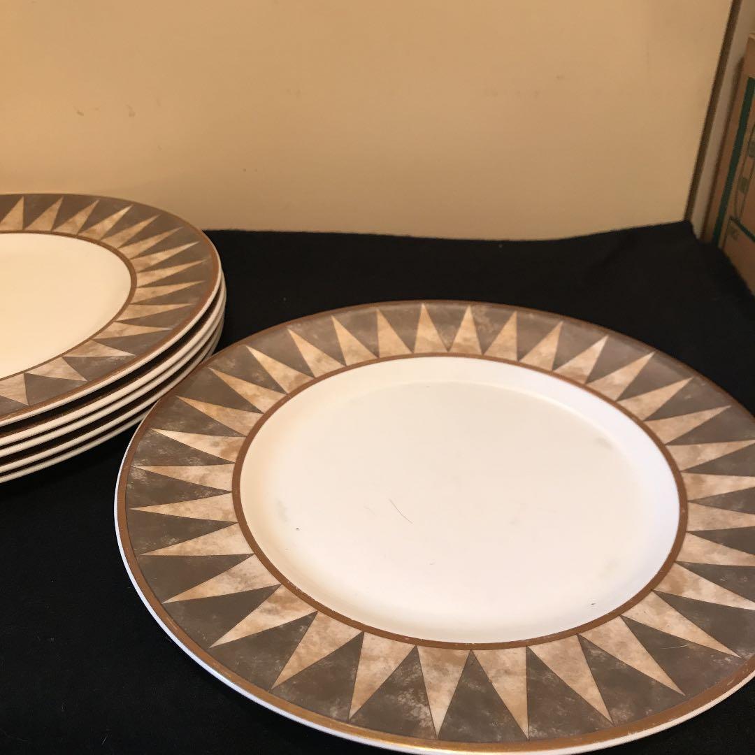 最高級アンティークプレート英国　マッピン&ウェブ大皿27cm x 6枚　激レア品