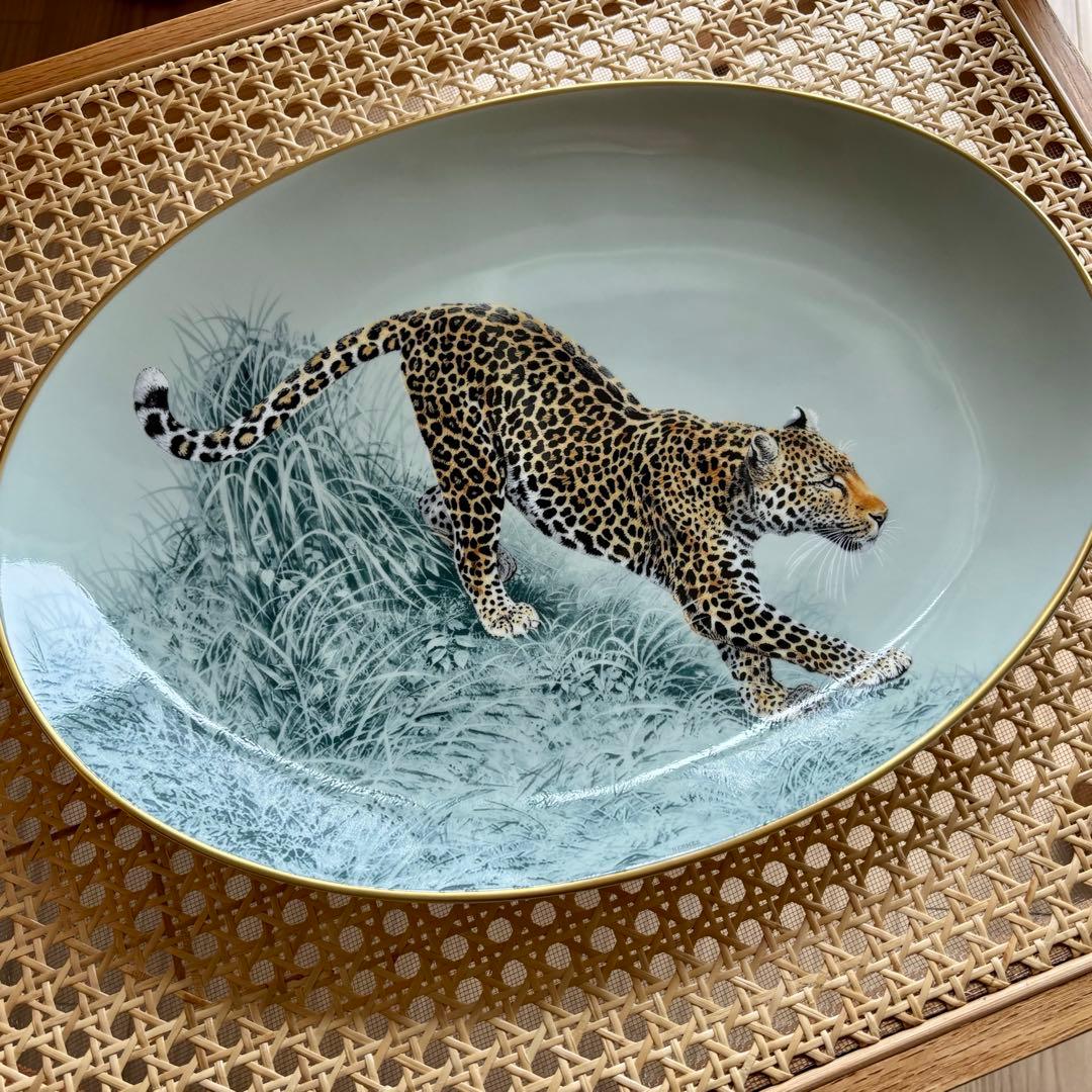 (専用)エルメス　赤道直下のスケッチ　オーバルプレート