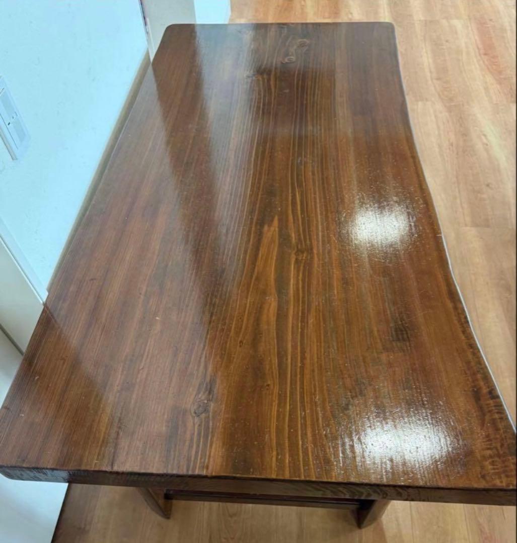 【杉/一枚板】木製ダイニングテーブル