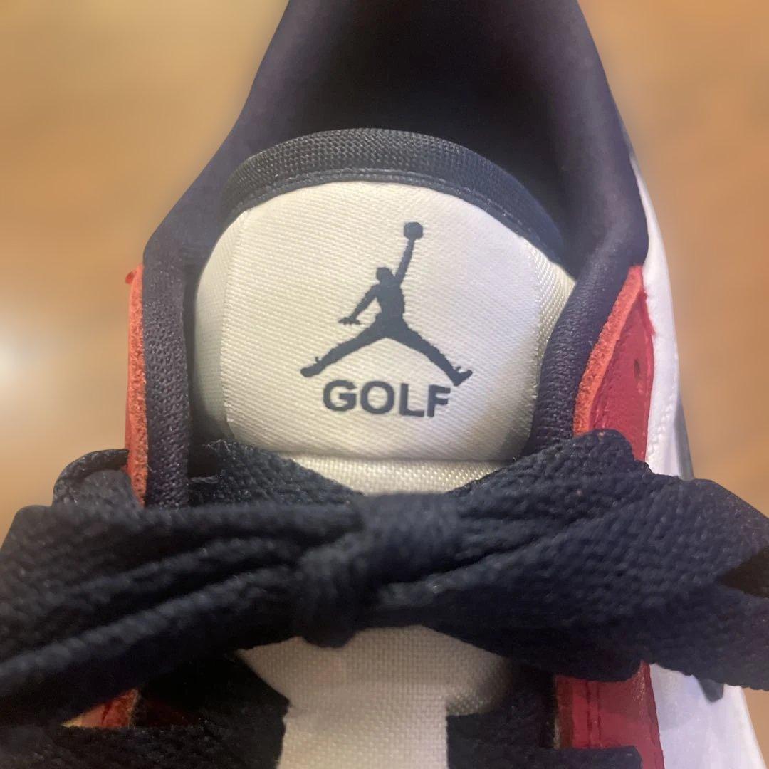 【新品未使用】ナイキエアジョーダン1ゴルフ　トリコロールカラー　25.5cm