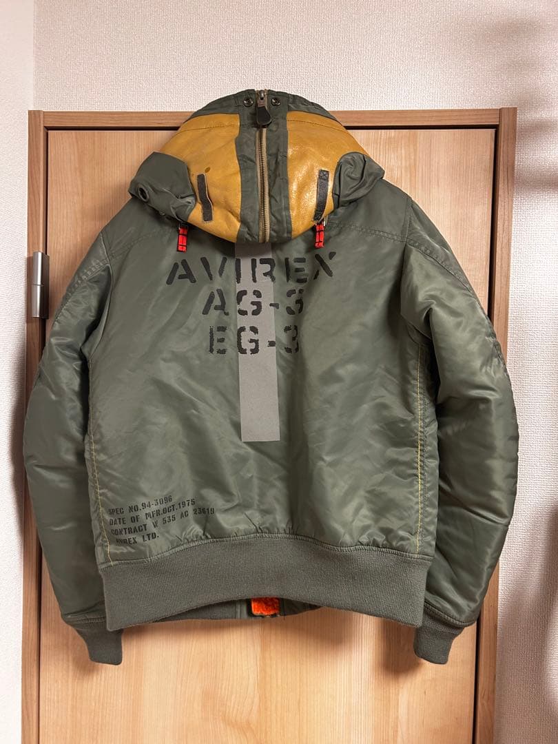 AVIREX　MA-1　REMODEL　MARK2　フライトジャケット　L