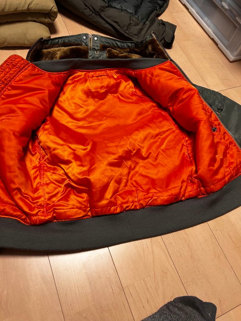 AVIREX　MA-1　REMODEL　MARK2　フライトジャケット　L