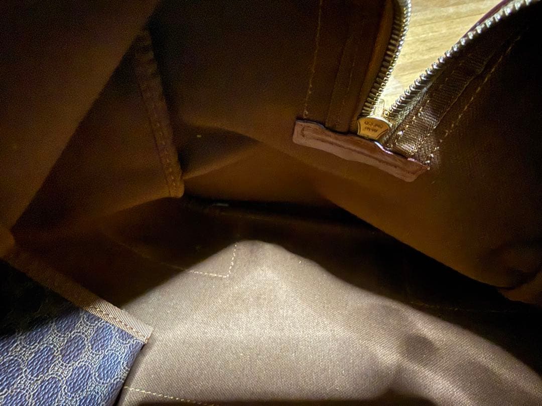 セリーヌ　ダークブラウン ボストンバッグ