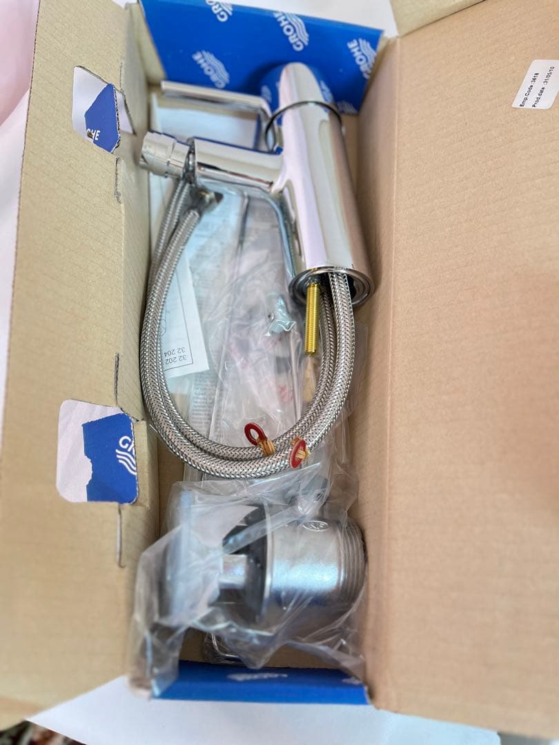 GROHEコンスト洗面台蛇口　シングルレバー混合水栓　新品