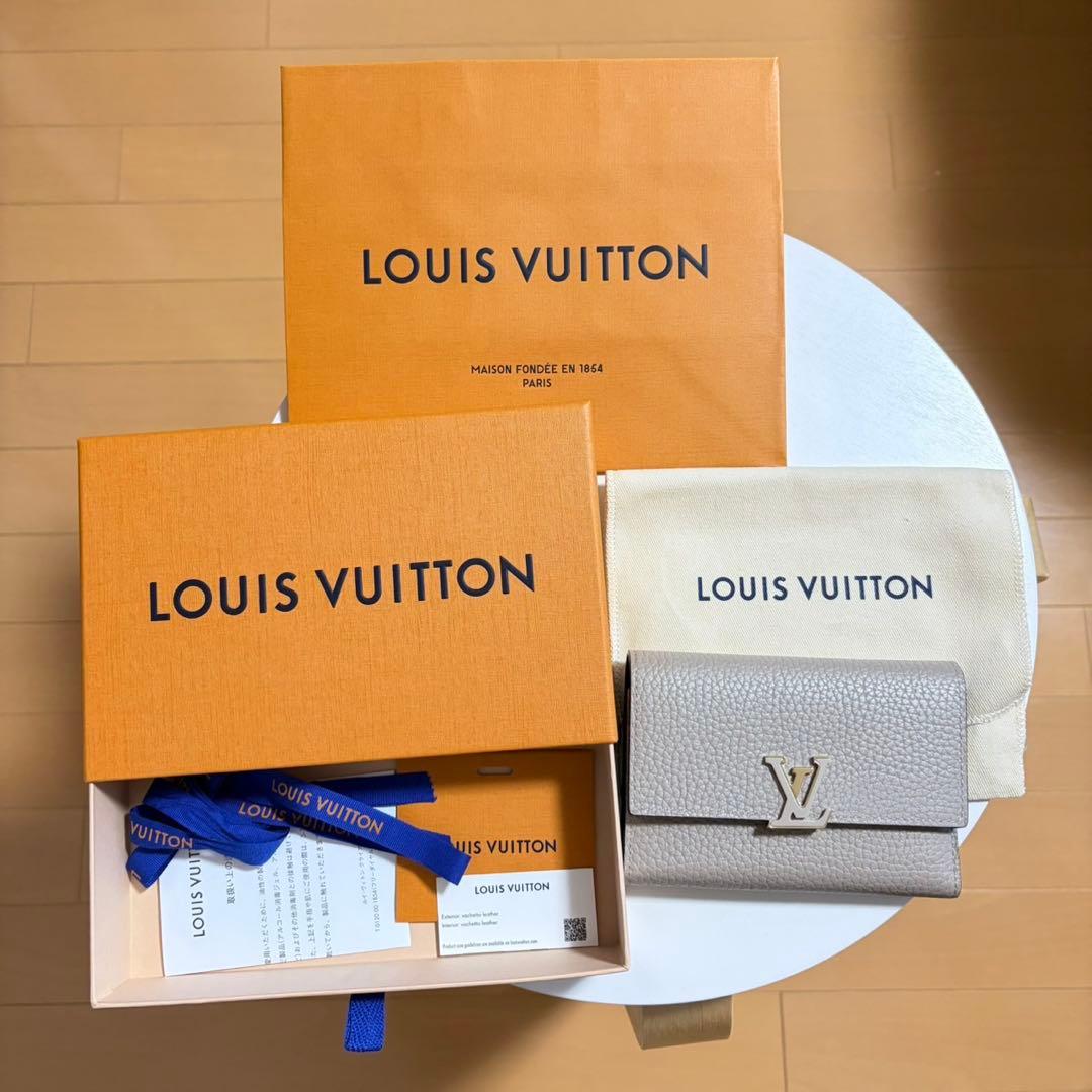 ヴィトン ポルトフォイユ・カプシーヌ コンパクトM62159 ⭐️ほぼ未使用⭐️