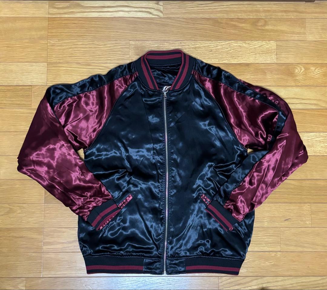 新品タグ付き　入手困難　絶版品　絡繰魂粋×花の慶次　スカジャン　Lリバーシブル