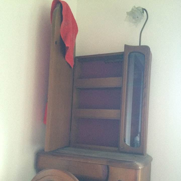 ドレッサー鏡台 椅子付き