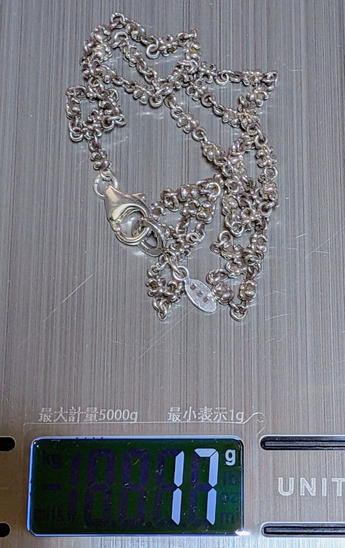 (正規品) justinＤavis　ネックレスチェーン50cm