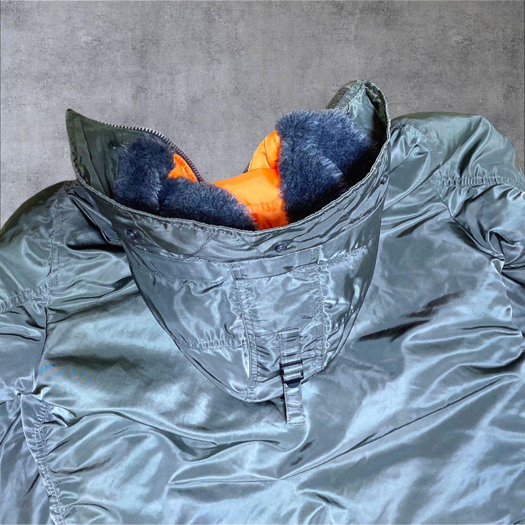 【未使用級】MA1 N2Bアルファインダストリー フライトジャケットファー欠品