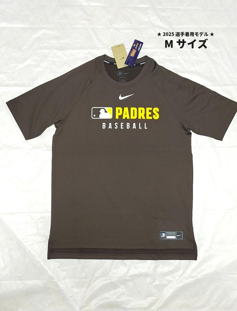 【NIKE】SD パドレス 2025 ハイグレード プラクティスTシャツ M