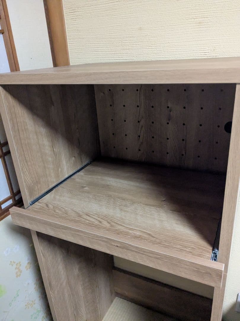 ニトリ　ゴミ箱が入るキッチンラック