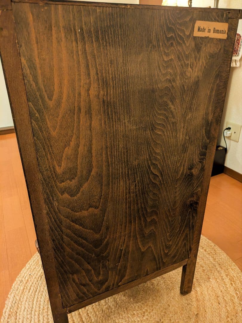ルーマニア製 オーク材 猫脚チェスト