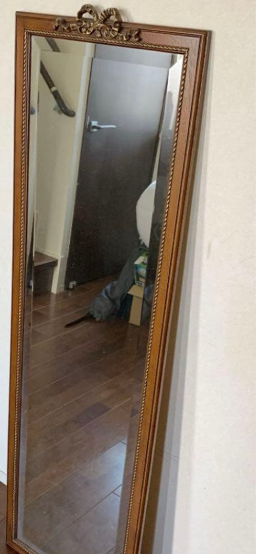 最終価格可愛いリボン姿見