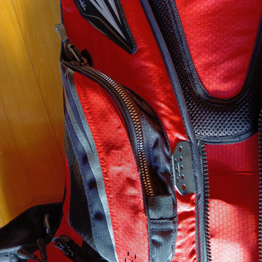 週末値下げオマケ付美品がまかつフローティングベストGM−2188レッド、Lサイズ