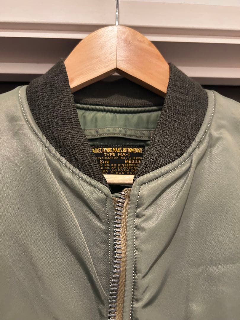 90s M品番　破格　バズリクソンズ　MA-1 初期モデル