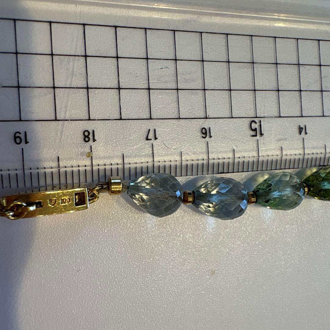 K１８トルマリンブレスレット