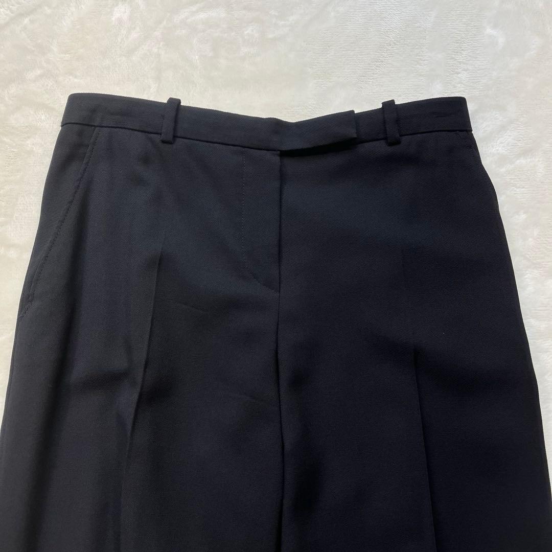 極美品 アルマーニコレツォーニ パンツスーツ ジャケット スラックス 黒 M