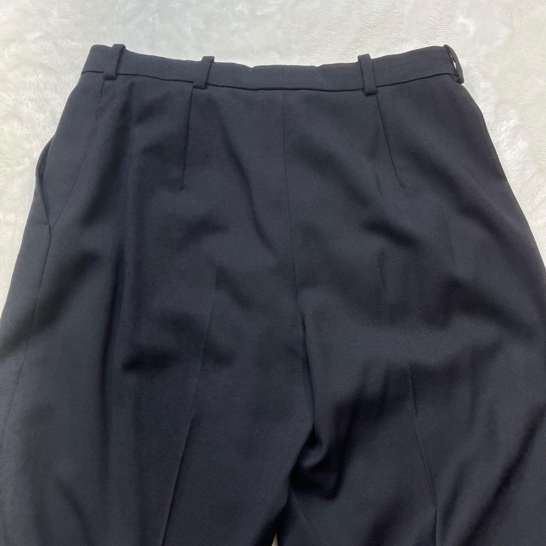 極美品 アルマーニコレツォーニ パンツスーツ ジャケット スラックス 黒 M