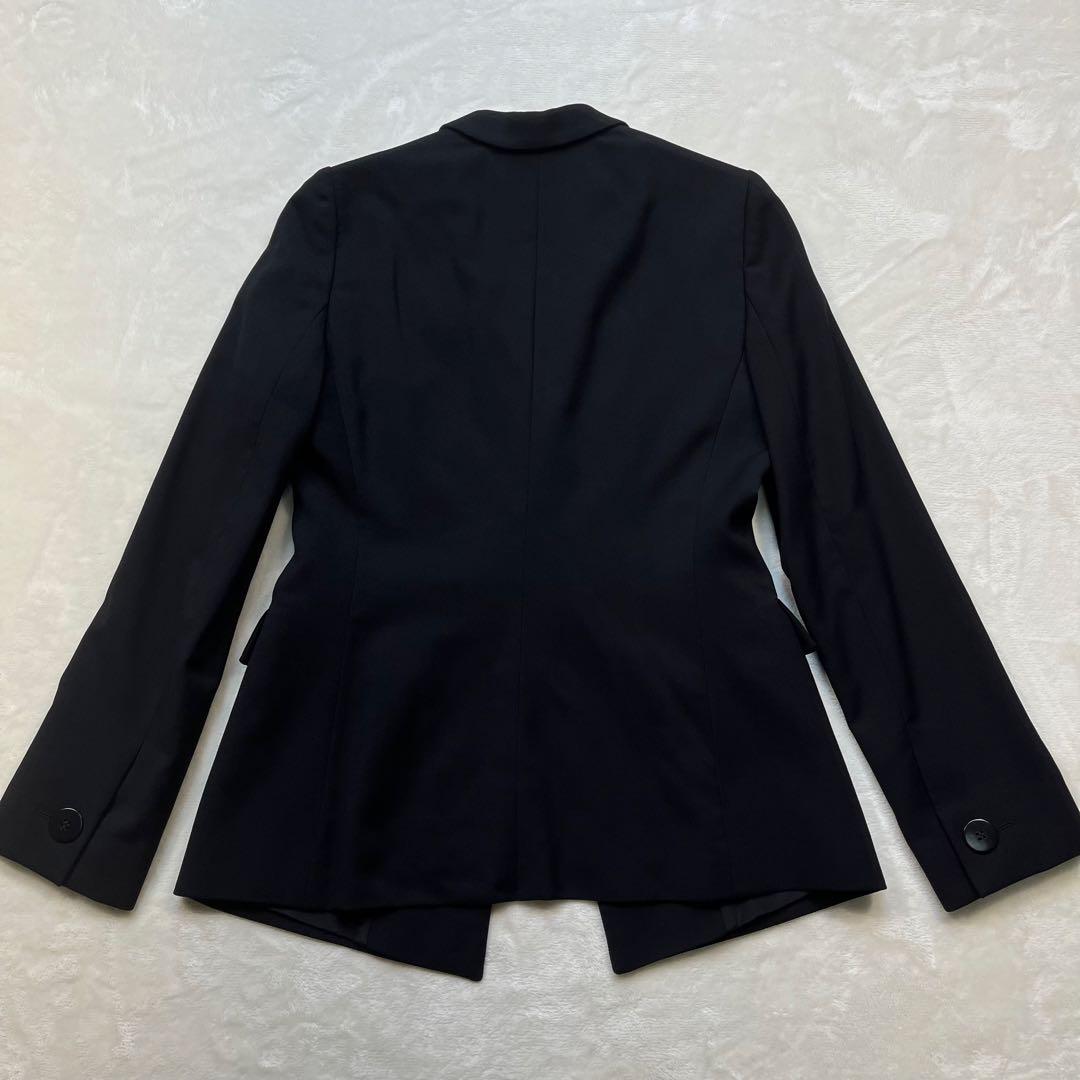 極美品 アルマーニコレツォーニ パンツスーツ ジャケット スラックス 黒 M