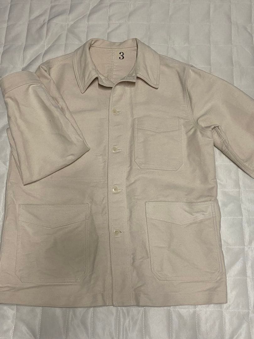 フレンチワークタイプ モールスキン カバーオール カバージャケット