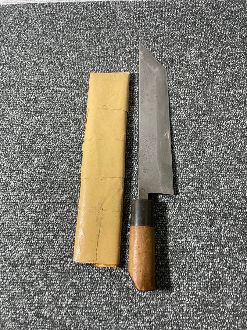 日本製 出刃包丁 木製ハンドル