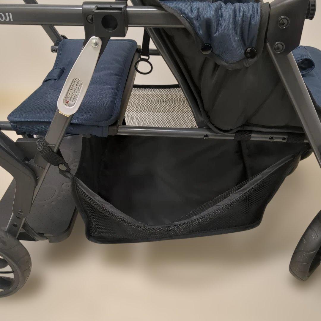 KATOJI　カトージ　2人乗りベビーカー　2人でゴー　ネイビー