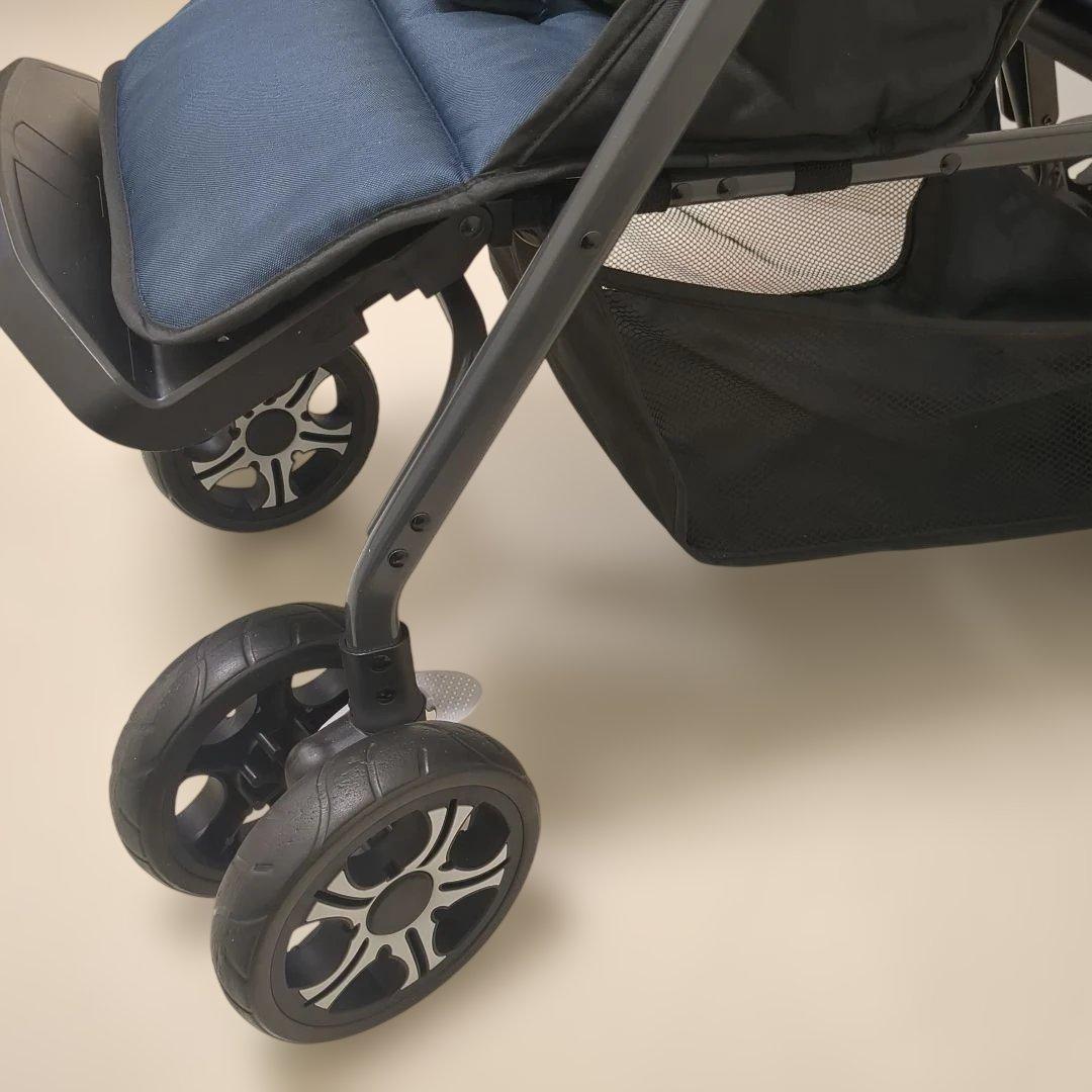 KATOJI　カトージ　2人乗りベビーカー　2人でゴー　ネイビー