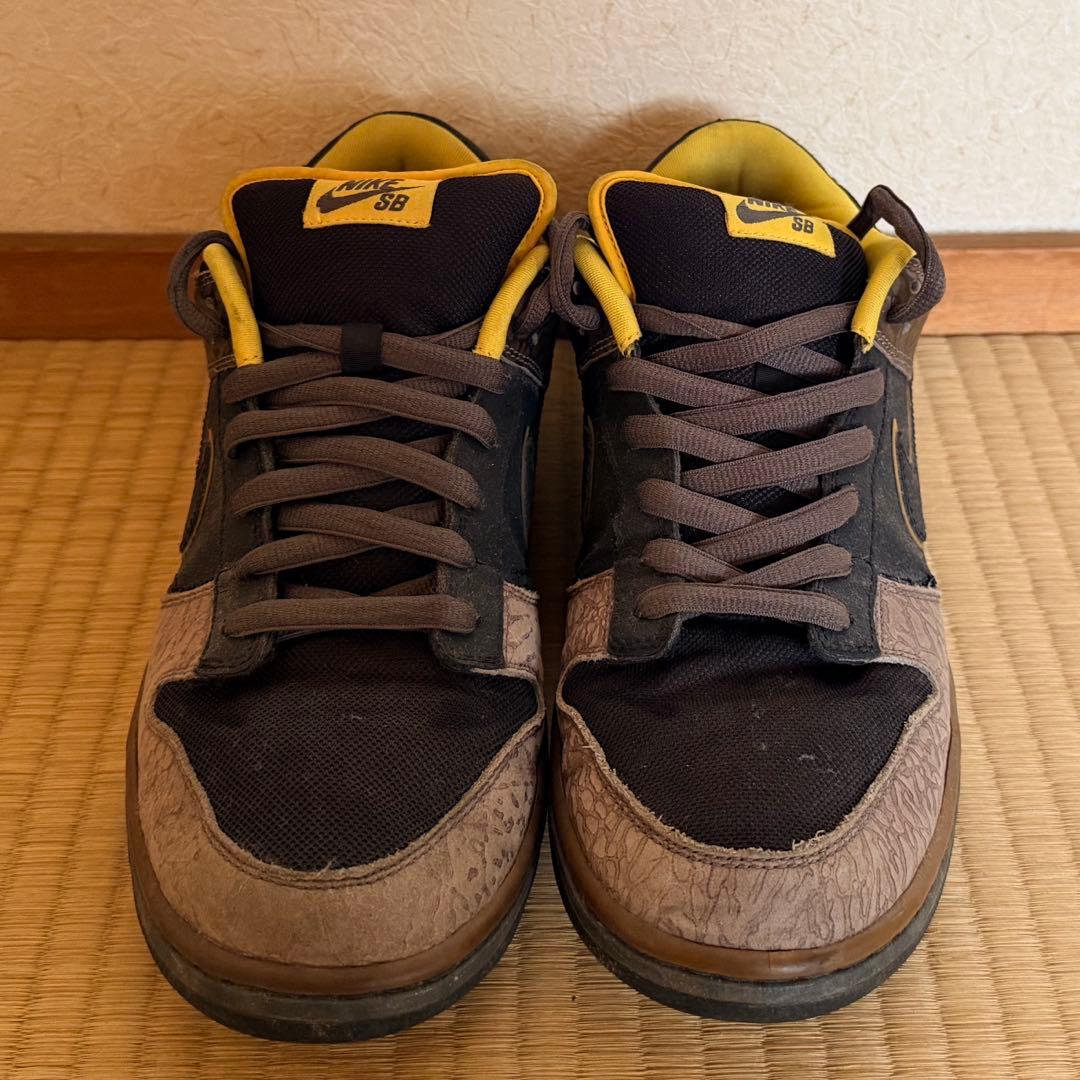 靴 Nike SB Dunk LowPremium YellowCurb
