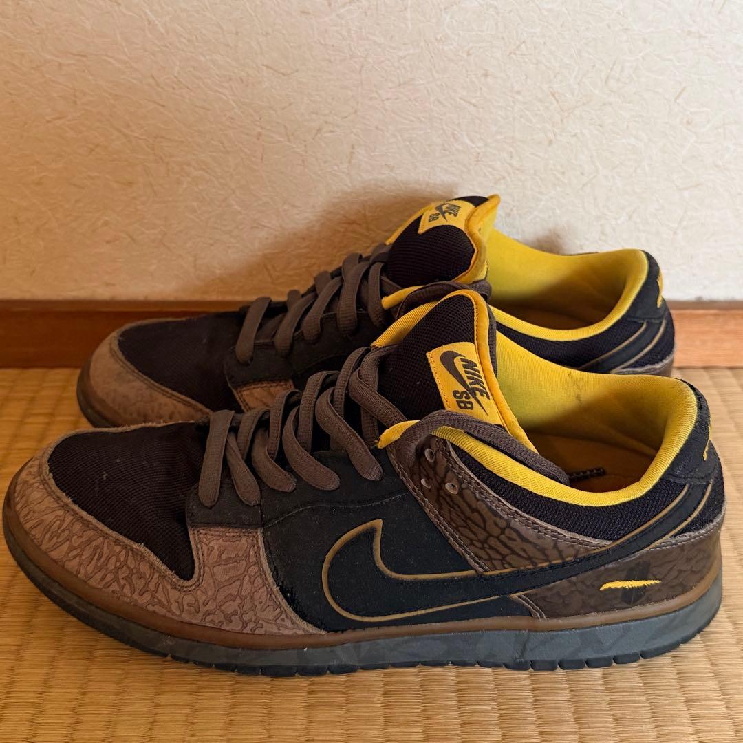 靴 Nike SB Dunk LowPremium YellowCurb