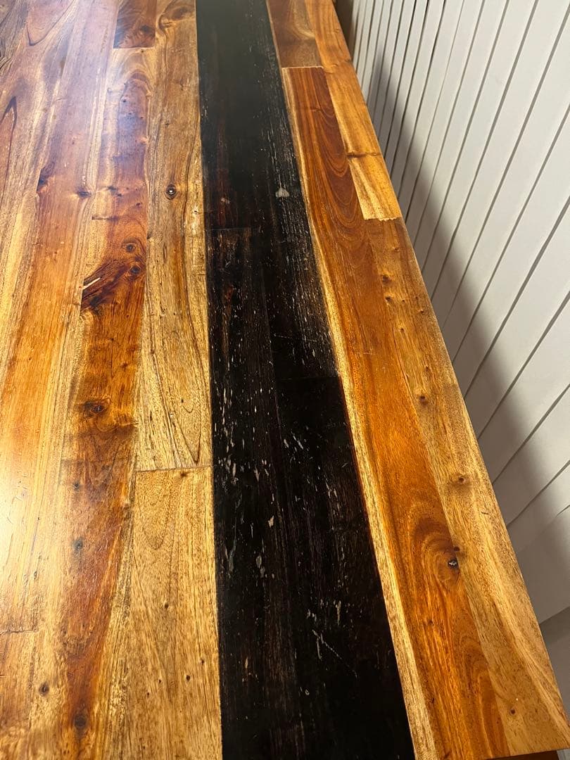 150cm幅 木製ダイニングテーブル　引き取りも可能