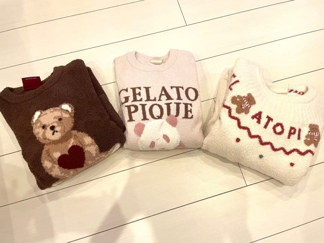 Gelato Pique ルームウェア 3点セット