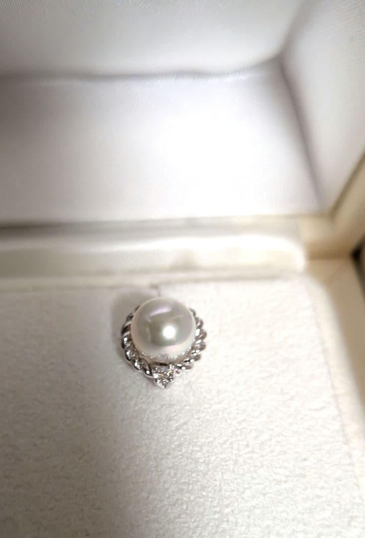 最終お値下げ★現行品　ミキモトパールピアス　極美品168300円　付属品付未使用