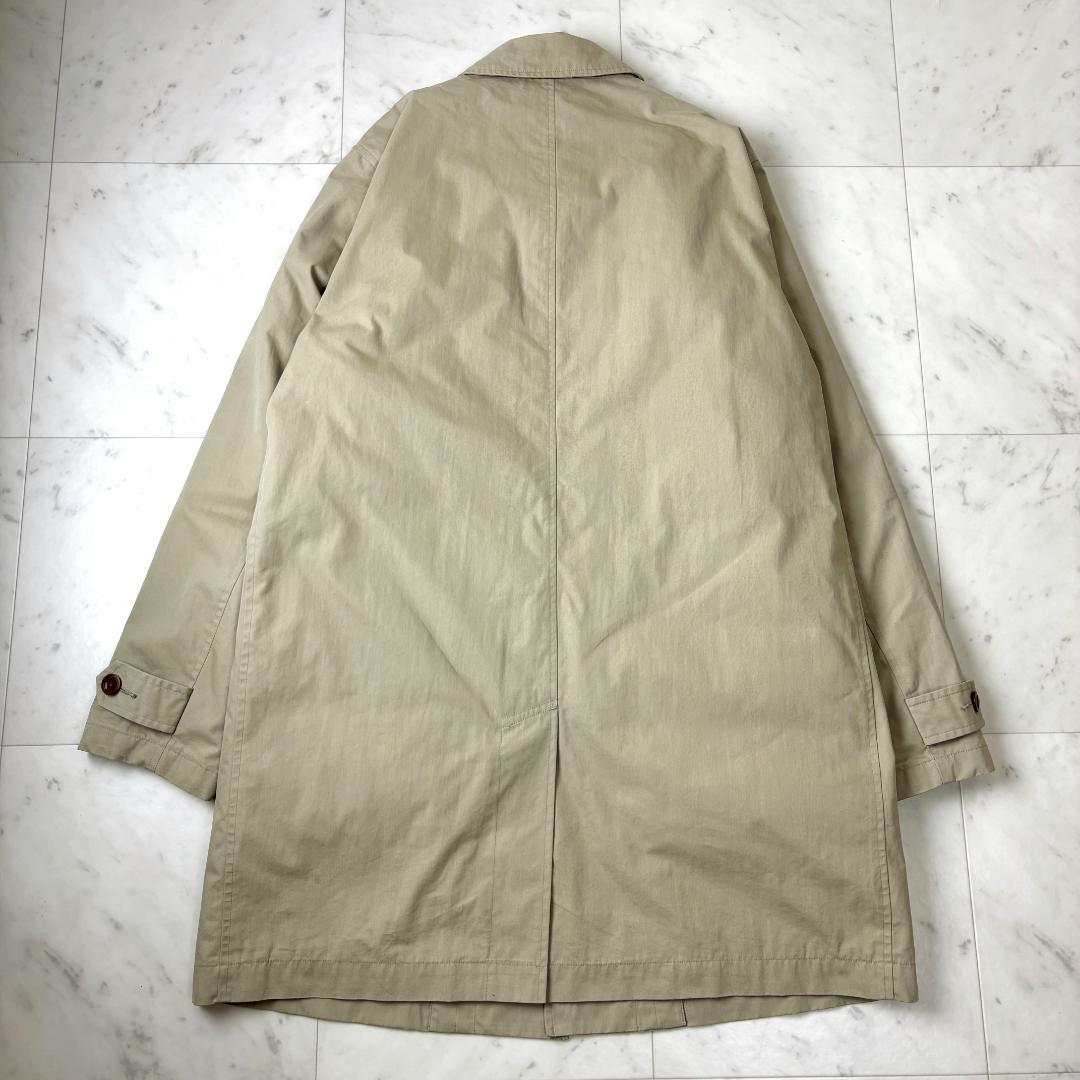 MHL ダウンライナー付き ステンカラーコート XL ロングコート ベージュ