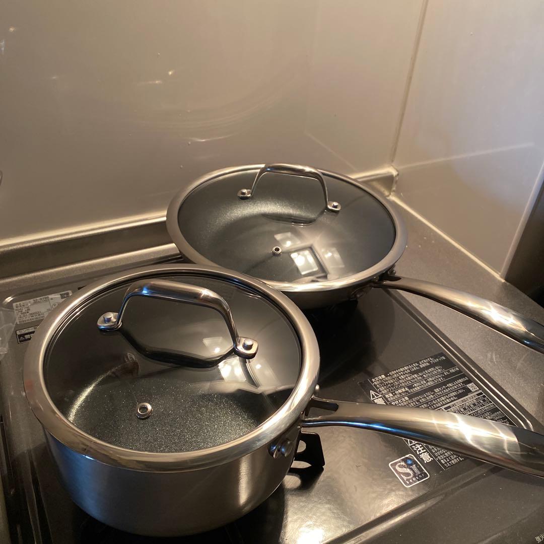 Diamond Grace アイリスオーヤマ　鍋・フライパンセット