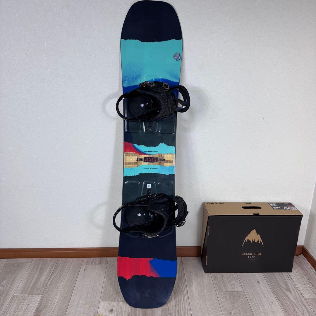 専用BURTON PROCESS 130cm スノーボード2点セット