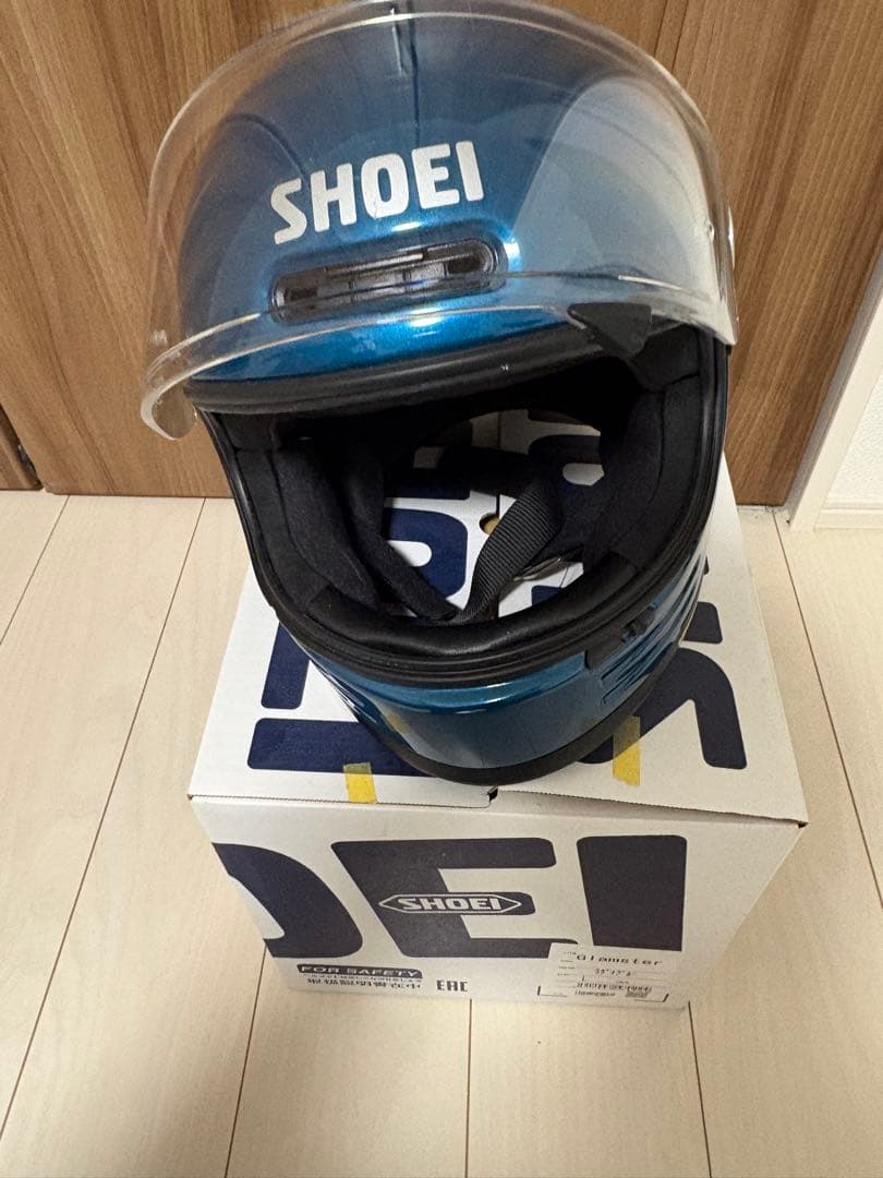 SHOEI フルフェイスヘルメット 青