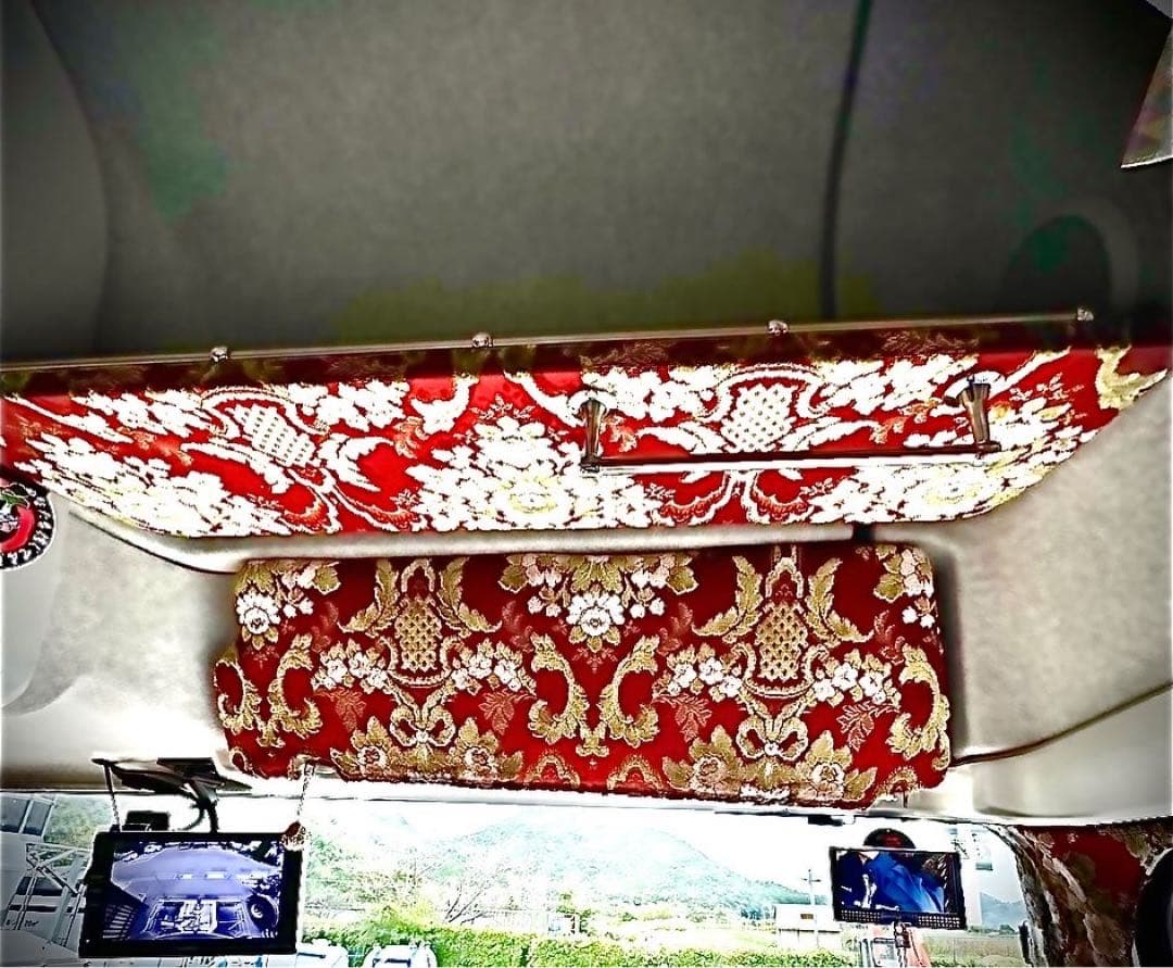 17,スーパーグレート　ルーフラック　カスタム　パーツ　内装　AA