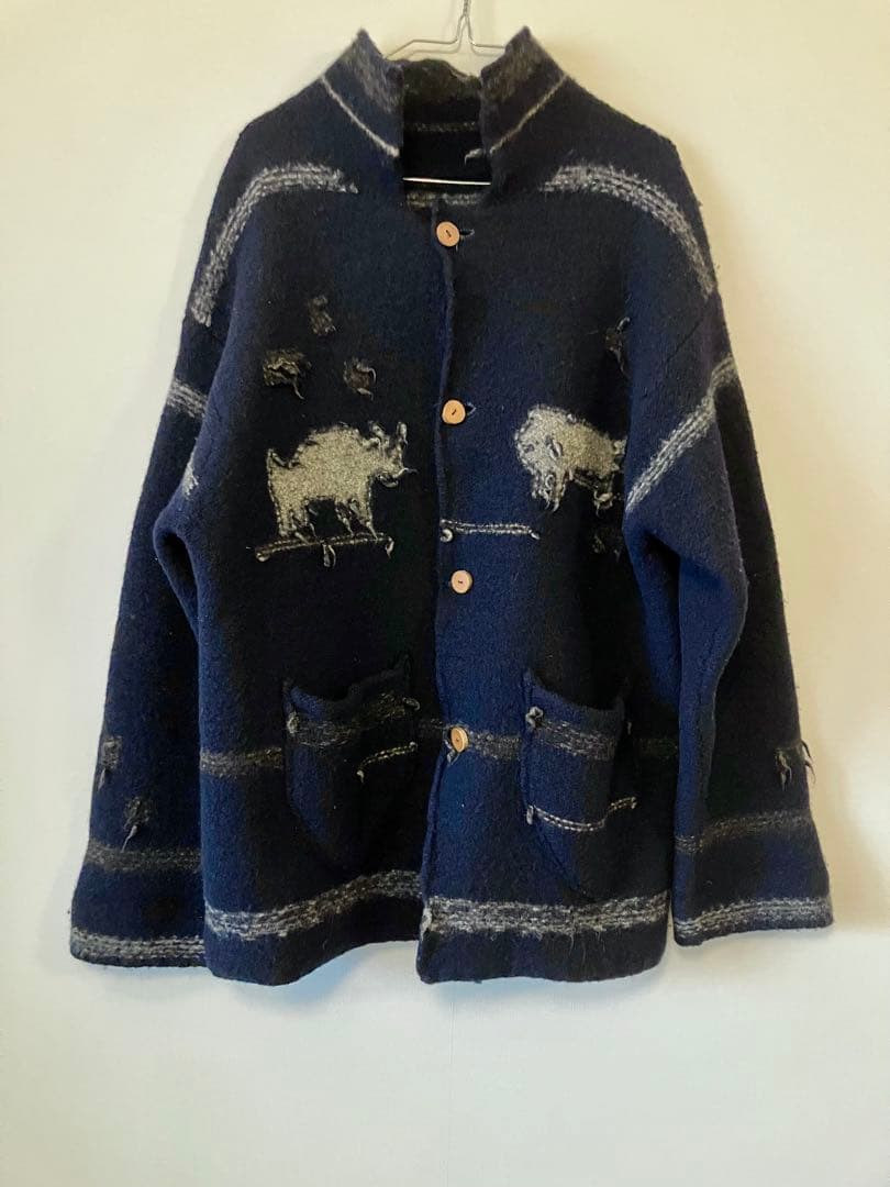45rpm　縮絨ウールジャケット