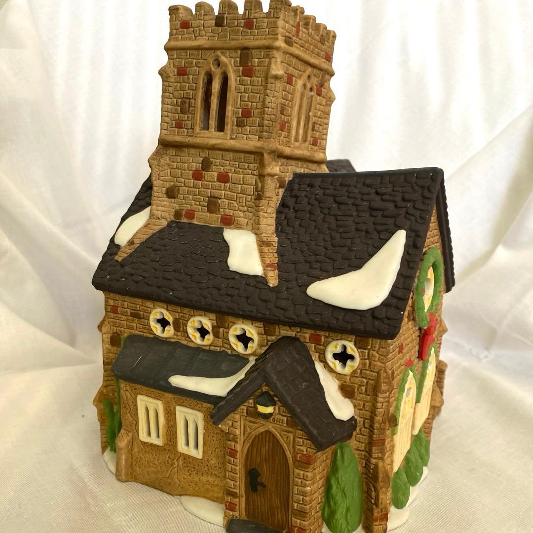 クリスマス DEPARTMENT 56 \"Knottinghill Church\"1989