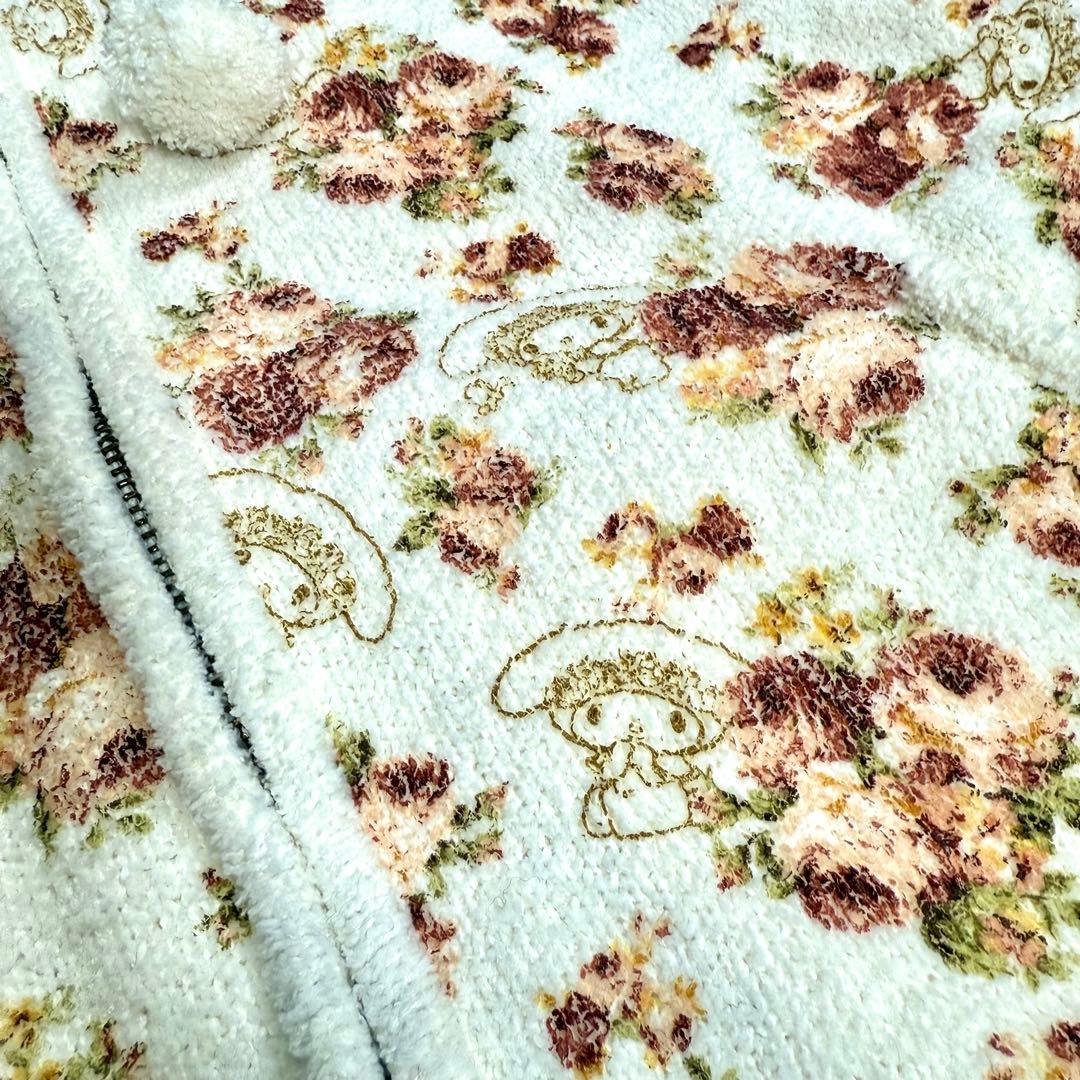 【未使用】リズリサ リズメロ マイメロ コラボ ルームウェア 花柄 上下セット