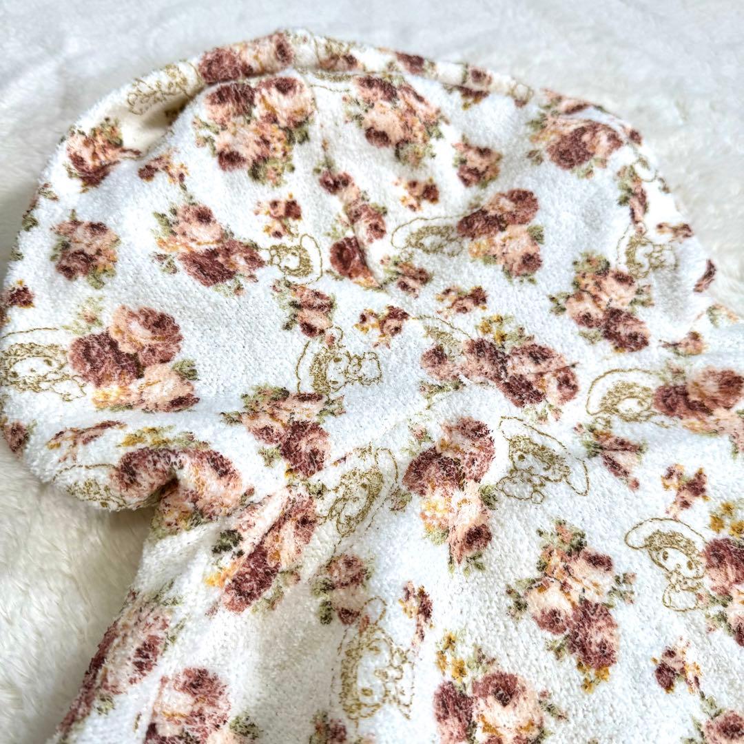 【未使用】リズリサ リズメロ マイメロ コラボ ルームウェア 花柄 上下セット